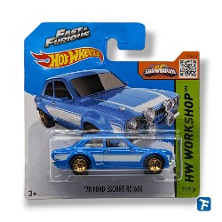 Hot Wheels '70 Ford Escort RS1600 - cfh18