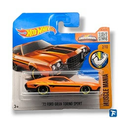 Hot Wheels '72 Ford Gran Torino Sport - dhr33