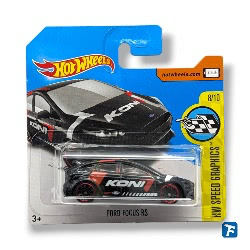 Hot Wheels Ford Focus RS - dvb62