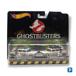 Hot Wheels Ghostbusters Ecto-1 & Ecto-1A - dvg08