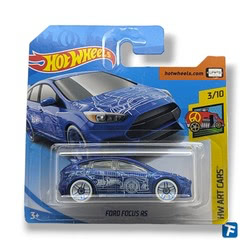 Hot Wheels Ford Focus RS - fjw72