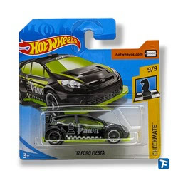 Hot Wheels '12 Ford Fiesta - fjx63