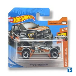 Hot Wheels '17 Ford F-150 Raptor - fjy54