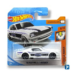 Hot Wheels '65 Mustang 2+2 Fastback - fyd08