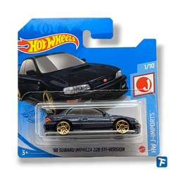 Hot Wheels '98 Subaru Impreza 22B STi-Version - gtb01