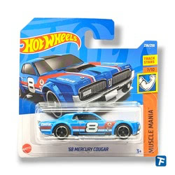 Hot Wheels '68 Mercury Cougar - hcv59