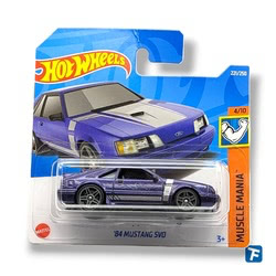 Hot Wheels '84 Mustang SVO - hcw28