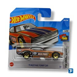 Hot Wheels '71 Mustang Funny Car -TH - hcx95