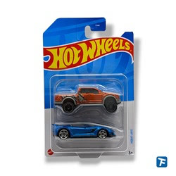 Hot Wheels Ford F-150 Raptor / Chevrolet Corvette ZR1 - hgb47