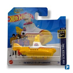 Hot Wheels The Beatles Yellow Submarine - hkh12