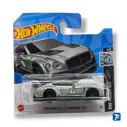 Hot Wheels 2018 Bentley Continental GT3 - hkl45