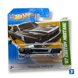 Hot Wheels '67 Custom Mustang - v5345