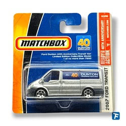 Matchbox 2007 Ford Transit 40th Anniversary - n1098